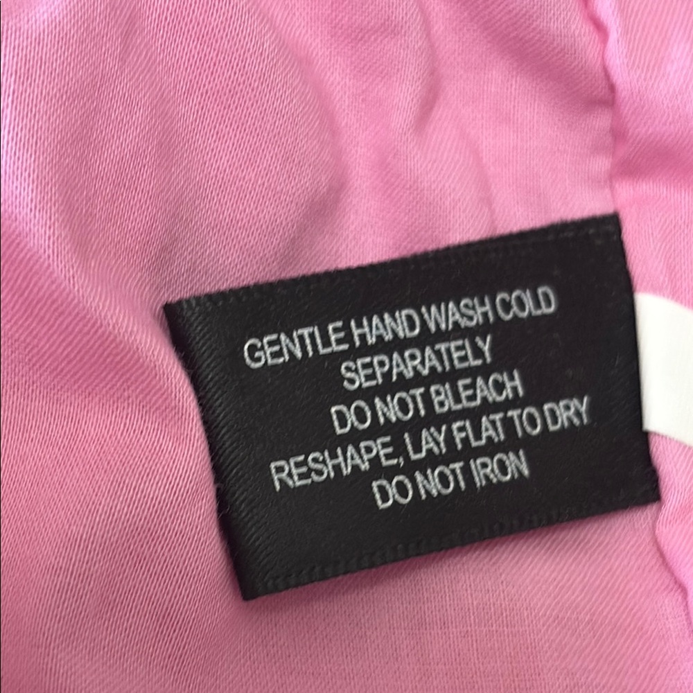 NWOT Boston Proper 2 Piece Pink Short Set with Elastic Waist - Picture 15 of 15